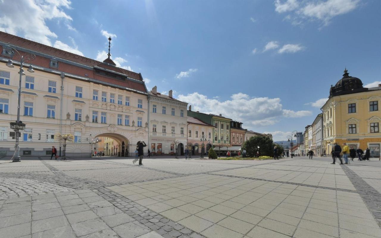 Big 75M2 Next To Opera Building In Direct Centrum, Air-Conditioned, Balcony, 24H Self Checking Banská Bystrica Buitenkant foto